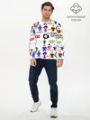 Мужской лонгслив базовый / ROBLOX (P007_P004ooo2799367, P004ooo2799367)