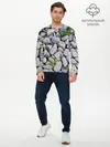 Мужской лонгслив базовый / Камни (P007_P004ooo2799417, P004ooo2799417)