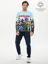 Мужской лонгслив базовый / ROBLOX (P007_P004ooo2798605, P004ooo2798605)
