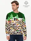 Мужской лонгслив базовый / Южный Парк / South Park . (P007_P004ooo2798509, P004ooo2798509)