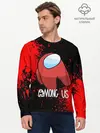 Мужской лонгслив базовый / AMONG US (P007_P004ooo2800109, P004ooo2800109)