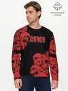 Мужской лонгслив базовый / Horror (P007_P004ooo2799661, P004ooo2799661)