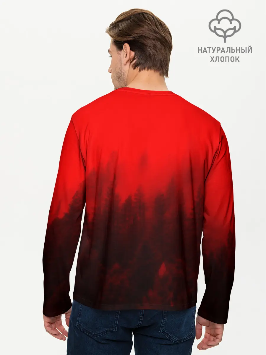 Мужской лонгслив базовый / Twin Peaks (P007_P004ooo2801431, P004ooo2801431)