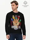 Мужской лонгслив базовый / AMONG US (P007_P004ooo2803799, P004ooo2803799)
