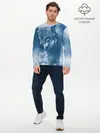 Мужской лонгслив базовый / Красивый волк (P007_P004ooo2804105, P004ooo2804105)