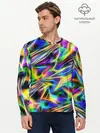 Мужской лонгслив базовый / Космическая хризонтема (P007_P004ooo2803379, P004ooo2803379)