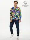 Мужской лонгслив базовый / Космическая хризонтема (P007_P004ooo2803379, P004ooo2803379)