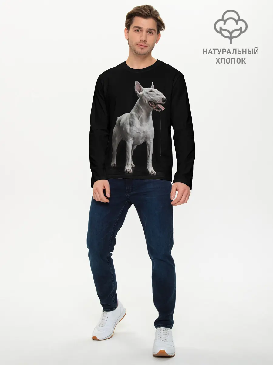 Мужской лонгслив базовый / Bully (P007_P004ooo2805539, P004ooo2805539)