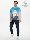 Мужской лонгслив базовый / JENNIE BLACKPINK (P007_P004ooo2805385, P004ooo2805385)