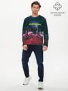 Мужской лонгслив базовый / Cyberpunk 2077 (P007_P004ooo2809291, P004ooo2809291)