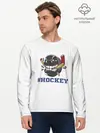 Мужской лонгслив базовый / Хоккей (P007_P004ooo2813963, P004ooo2813963)
