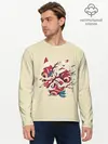 Мужской лонгслив базовый / Сердце Унесенные призраками (P007_P004ooo2818001, P004ooo2818001)