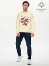 Мужской лонгслив базовый / Сердце Унесенные призраками (P007_P004ooo2818001, P004ooo2818001)