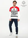 Мужской лонгслив базовый / Учёба-Химия (P007_P004ooo2818881, P004ooo2818881)