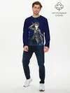 Мужской лонгслив базовый / Черный мечник Кирито (P007_P004ooo2819999, P004ooo2819999)