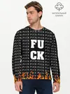 Мужской лонгслив базовый / F*CK F*CK F*CK (P007_P004ooo2823857, P004ooo2823857)
