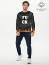 Мужской лонгслив базовый / F*CK F*CK F*CK (P007_P004ooo2823857, P004ooo2823857)
