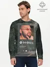 Мужской лонгслив базовый / Camry 3.5 / Spotify - QR (P007_P004ooo2824951, P004ooo2824951)