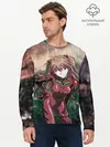 Мужской лонгслив базовый / АСКА в своем костюме пилота (P007_P004ooo2825825, P004ooo2825825)