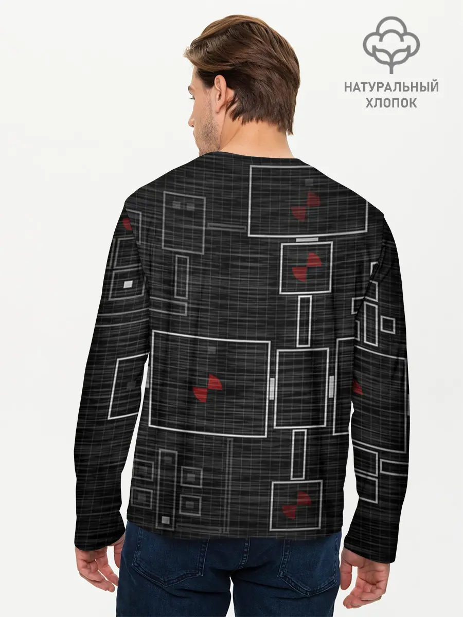 Мужской лонгслив базовый / Five Nights At Freddy (P007_P004ooo2828585, P004ooo2828585)