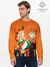 Мужской лонгслив базовый / Волебольная команда из аниме HAIKYUU!! (P007_P004ooo2829099, P004ooo2829099)