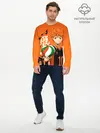 Мужской лонгслив базовый / Волебольная команда из аниме HAIKYUU!! (P007_P004ooo2829099, P004ooo2829099)