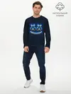 Мужской лонгслив базовый / Marshmello (P007_P004ooo2829609, P004ooo2829609)