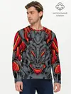 Мужской лонгслив базовый / Механический дракон (P007_P004ooo2833869, P004ooo2833869)