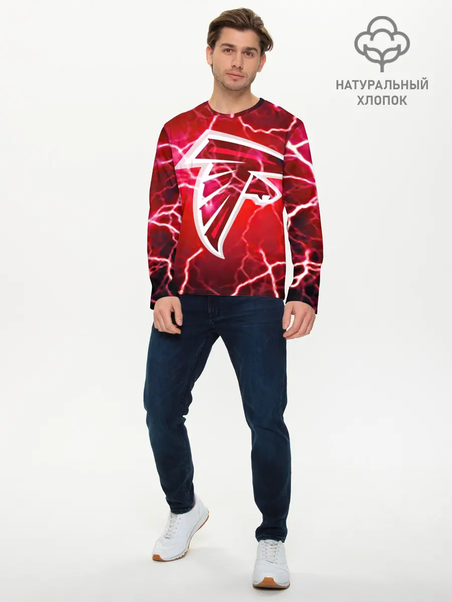 Мужской лонгслив базовый / Орёл (P007_P004ooo2838451, P004ooo2838451)