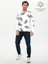 Мужской лонгслив базовый / глаза (P007_P004ooo2846177, P004ooo2846177)