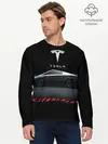Мужской лонгслив базовый / TESLA kibertruck (P007_P004ooo2847741, P004ooo2847741)