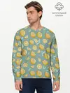 Мужской лонгслив базовый / Lemon (P007_P004ooo2847863, P004ooo2847863)