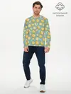 Мужской лонгслив базовый / Lemon (P007_P004ooo2847863, P004ooo2847863)