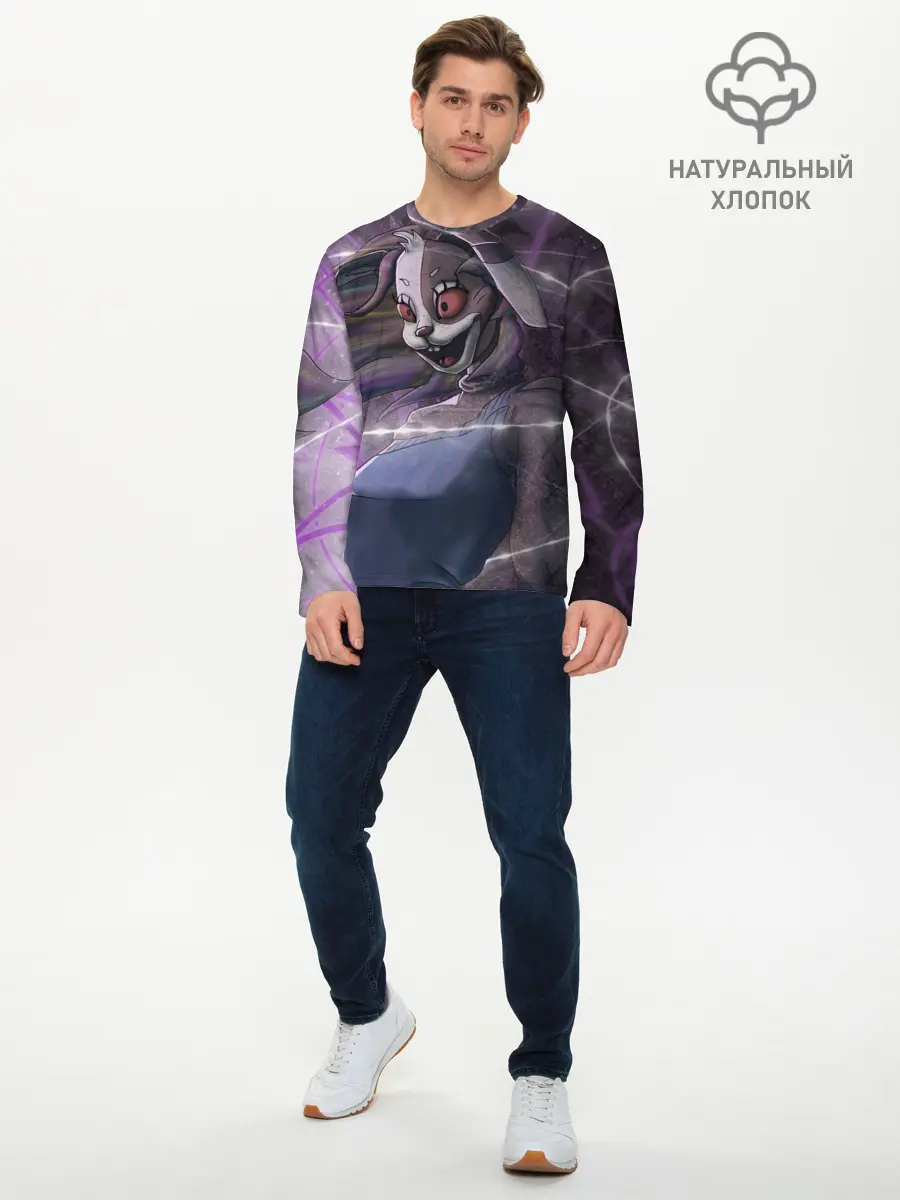 Мужской лонгслив базовый / Венни (P007_P004ooo2848985, P004ooo2848985)