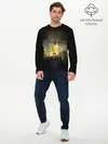Мужской лонгслив базовый / Шестая - Большой кошмар (P007_P004ooo2853561, P004ooo2853561)