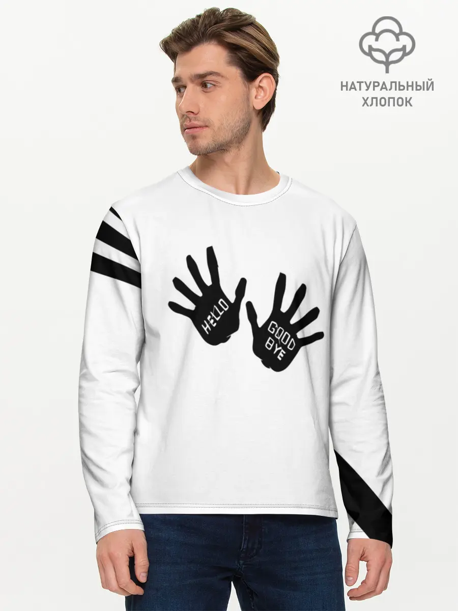 Мужской лонгслив базовый / академия амбрелла (P007_P004ooo2852695, P004ooo2852695)