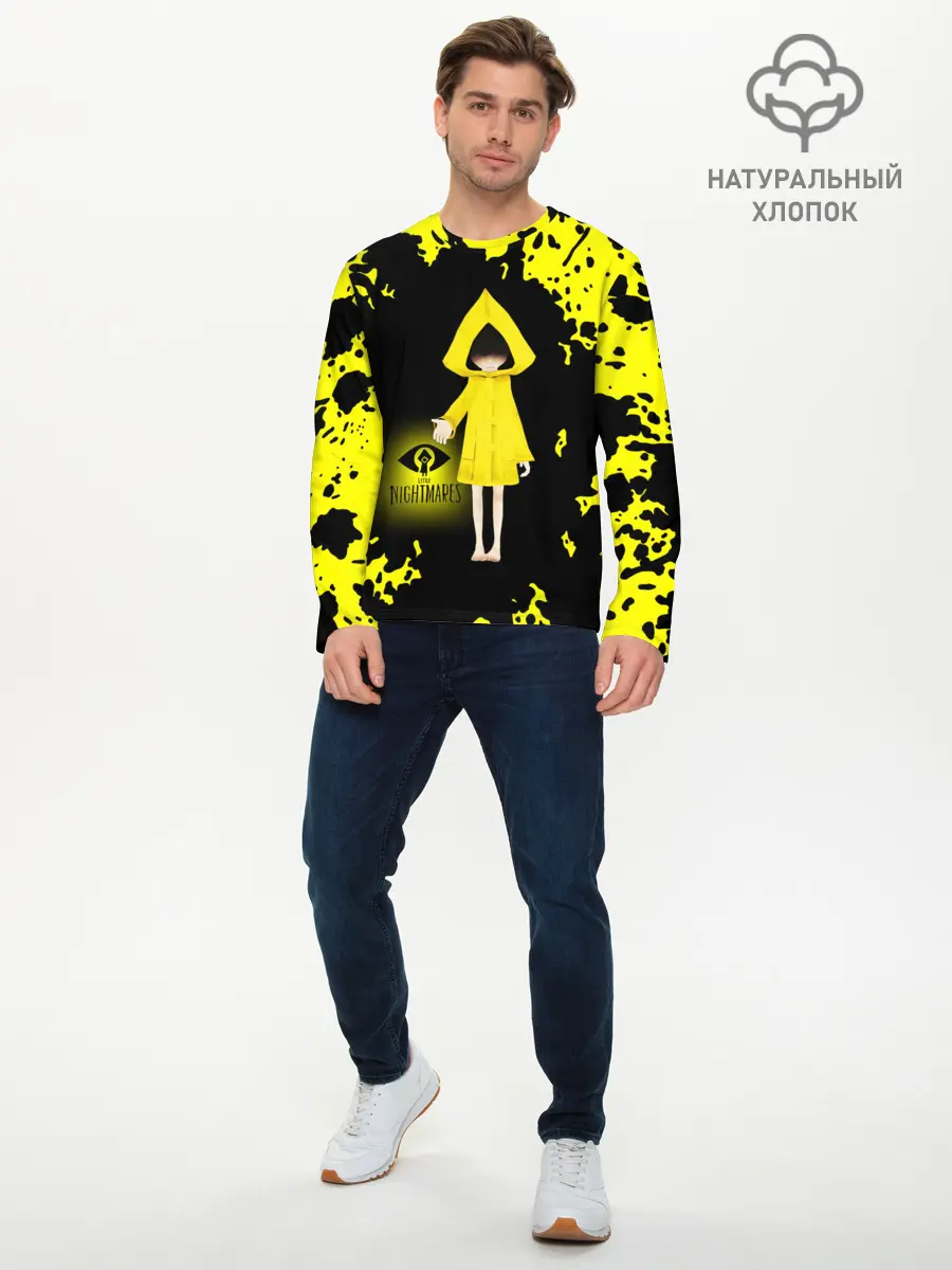 Мужской лонгслив базовый / Little Nightmares/Шестая (P007_P004ooo2852981, P004ooo2852981)