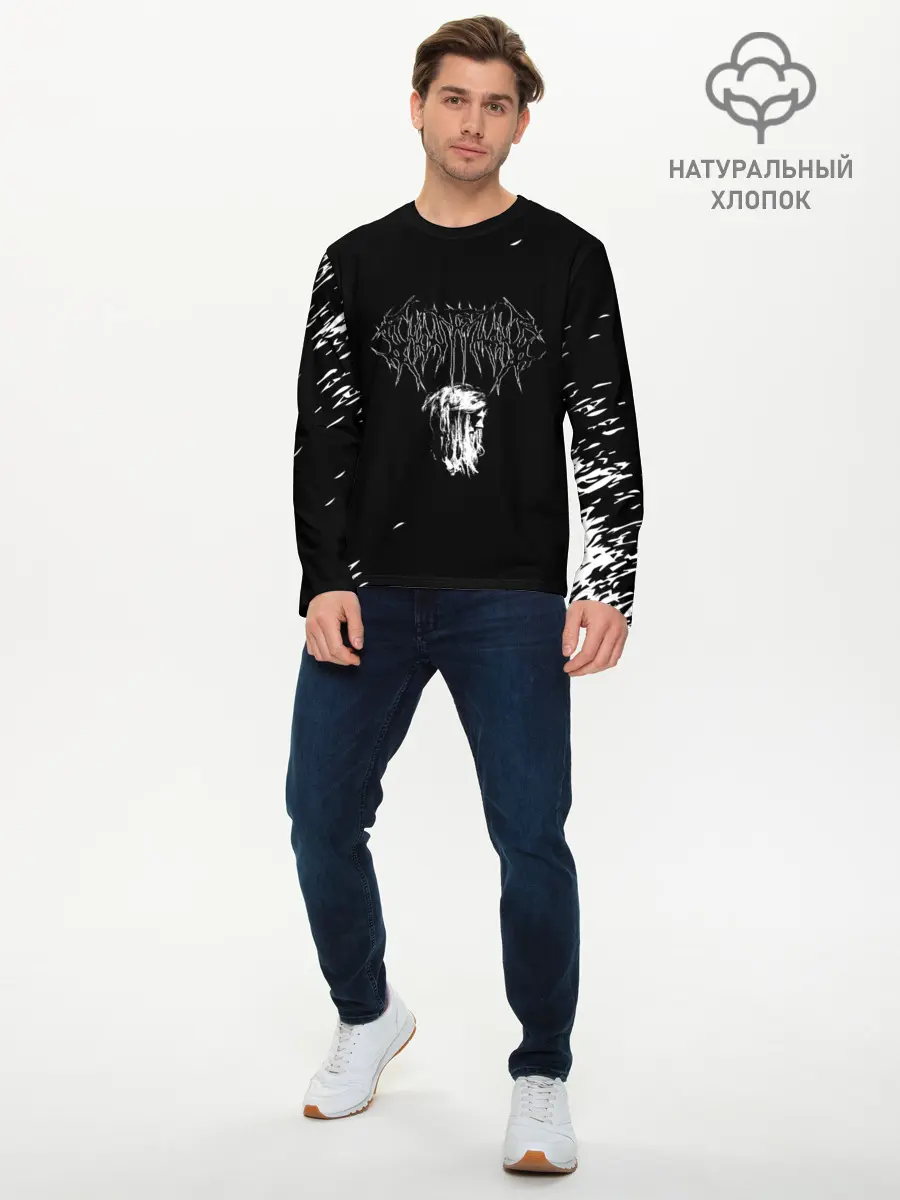 Мужской лонгслив базовый / GHOSTEMANE (P007_P004ooo2854327, P004ooo2854327)