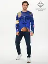 Мужской лонгслив базовый / Астрология планет (P007_P004ooo2859253, P004ooo2859253)