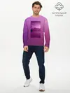 Мужской лонгслив базовый / Аметистовый закат (P007_P004ooo2858781, P004ooo2858781)