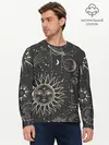 Мужской лонгслив базовый / звездное небо (P007_P004ooo2862571, P004ooo2862571)
