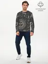 Мужской лонгслив базовый / звездное небо (P007_P004ooo2862571, P004ooo2862571)