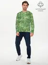 Мужской лонгслив базовый / Одуванчики (P007_P004ooo2864259, P004ooo2864259)