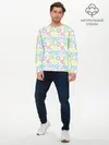 Мужской лонгслив базовый / Чакры (P007_P004ooo2867091, P004ooo2867091)