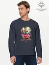 Мужской лонгслив базовый / Get Lucky (P007_P004ooo2868329, P004ooo2868329)