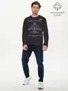 Мужской лонгслив базовый / Железнодорожные войска (P007_P004ooo2869257, P004ooo2869257)
