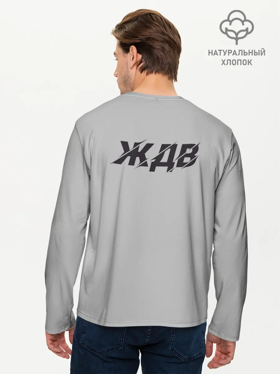 Мужской лонгслив базовый / ЖДВ ВС РФ (P007_P004ooo2870269, P004ooo2870269)