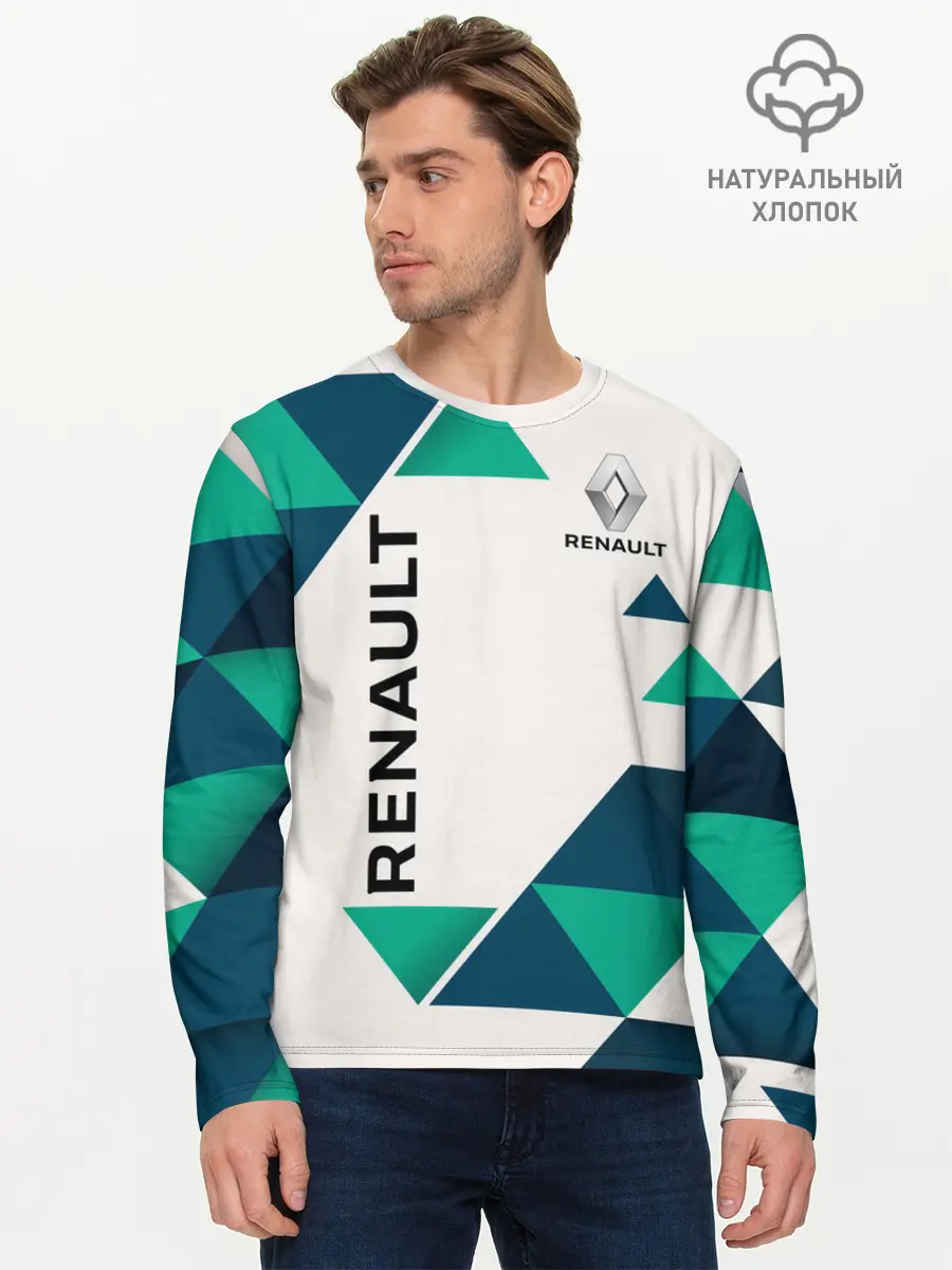 Мужской лонгслив базовый / Renault (P007_P004ooo2870333, P004ooo2870333)