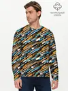 Мужской лонгслив базовый / Fitness (P007_P004ooo2869843, P004ooo2869843)
