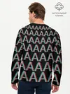 Мужской лонгслив базовый / Glitch Panic (P007_P004ooo2870063, P004ooo2870063)